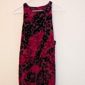 Somedays Lovin Blood Red Crushed Velvet Mini